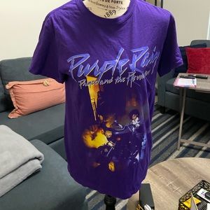Prince Purple Rain Tshirt Size Small